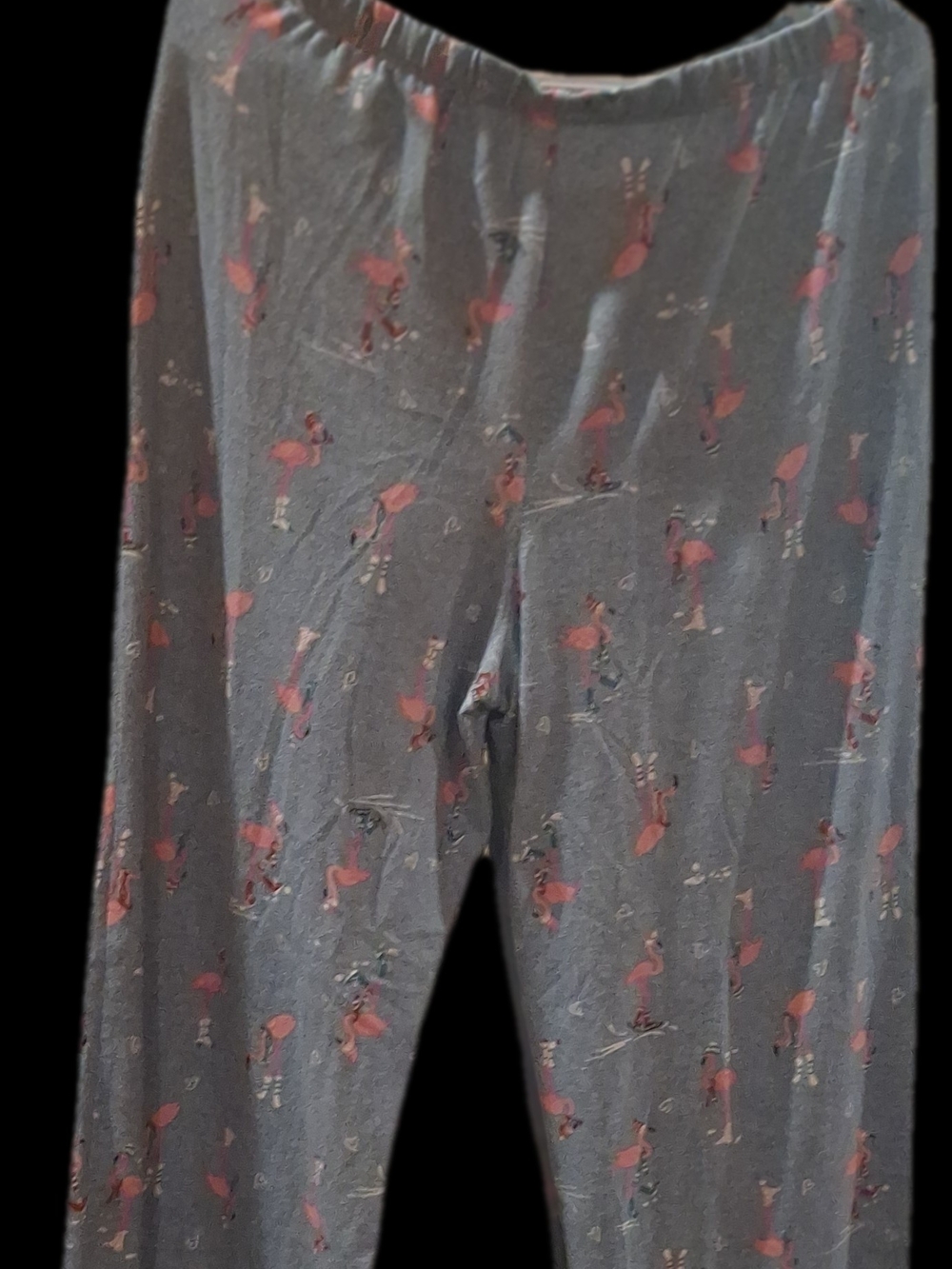 Relaxed Light Blue Women’s Pajama Set with Pink Accent Print - Picture 16 of 16